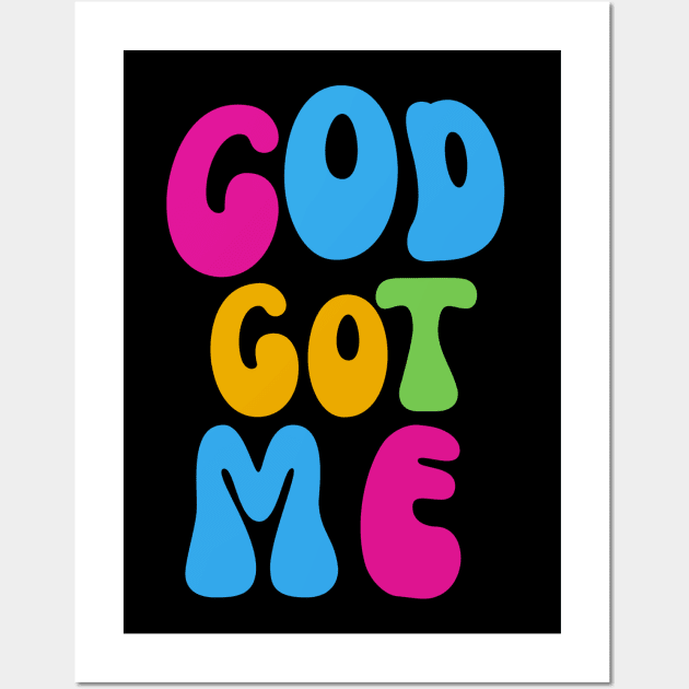 God got Me Wall Art by Kings Court